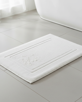 Bath Mat Antislip White
