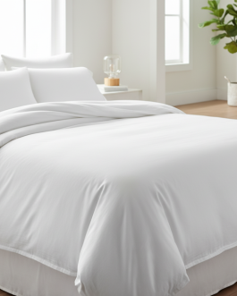 Pure Cotton Percale Duvet Cover