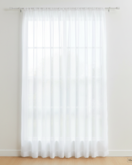 Sheer Voile Mesh Window Curtain