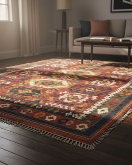 Kilim Flat-Weave Rug