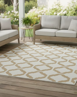 Scandinavian Geometric Rug