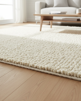 Hand Tufted Wool Area Rug