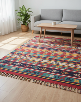 Cotton Woven Dhurrie Rug