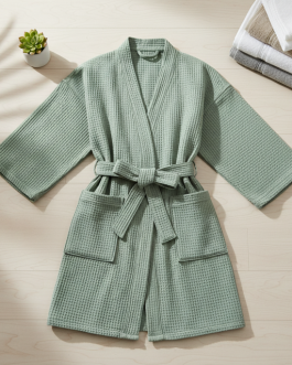 Waffle Weave Bath Robe