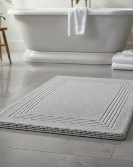 Bath Mat Antislip Grey