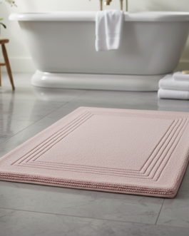 Bath Mat Antislip Pink